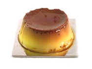 Flan rápido al limón
