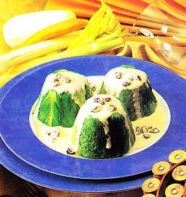 Flanecitos de perdiz con salsa de Corinto