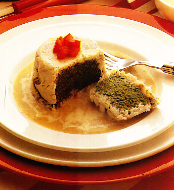 Flanes de pescado con espinacas