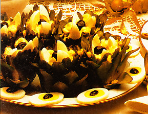Flores de alcachofa
