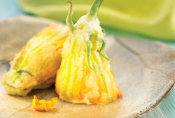 Flores de calabaza rebozadas
