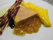 Foie pochado al Armagnac