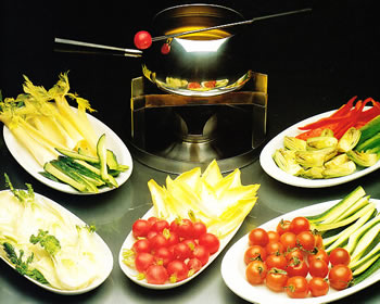 Fondue de verduras