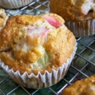 Foto de Muffins de miel con Ruibarbo