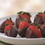 Fresas cubiertas de chocolate
