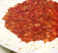 Fresitas flameadas a la pimienta
