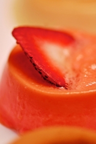 fresones como postre