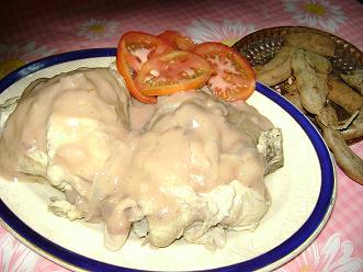 Fricassée de restos de ave