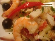 Frito mallorquín de marisco