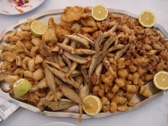 Fritura de pescados