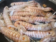 Galeras a la plancha