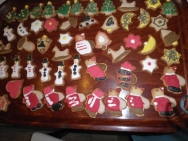 Galletas con colorido