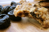 Galletas de avena con ciruelas pasas