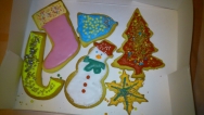 Galletas de Navidad glaseadas