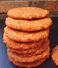 Galletas de sobrasada con queso