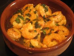 Gambas con pimentón