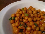 Garbanzos a la catalana