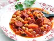 Garbanzos estofados