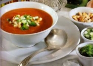 Gazpacho con cubitos