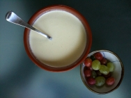 Gazpacho de almendras