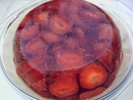 Gelatina de fresones