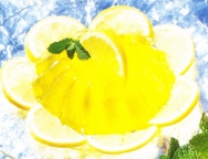 Gelatina de limón