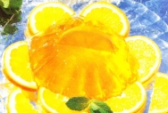 Gelatina de naranja