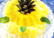 Gelatina de piña
