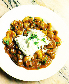 Goulash con nata