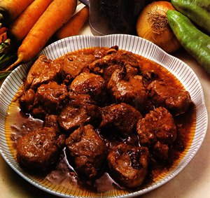 Goulash de solomillos