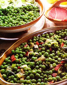 Guisantes a la casera