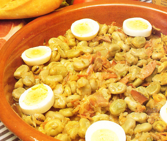 Habas al estilo de Ronda