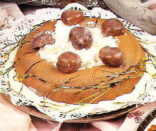 Helado de castañas