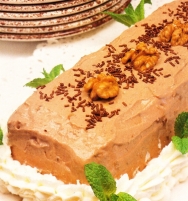 Helado de chocolate