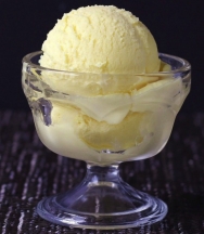 Helado de licor al whisky