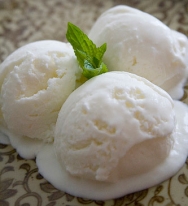 Helado de limón