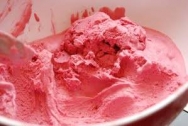 Helado de moras