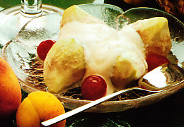Higos a la crema de limón