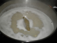 Hirviendo el arroz