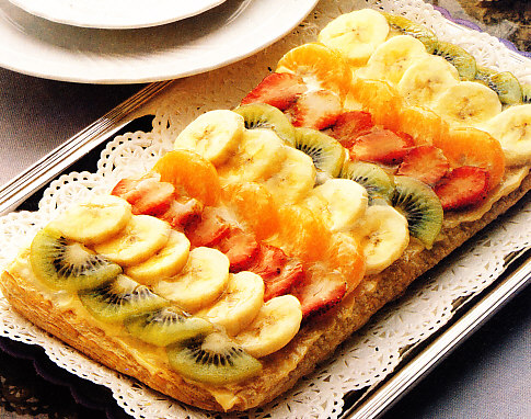 Hojaldre de frutas