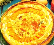 Hojaldre de huevos y zanahorias