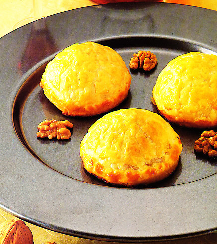 Hojaldres de nueces