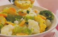 Hortalizas con salsa