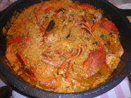 Hoy comemos arroz con bogavante