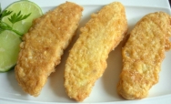 Huevas de merluza rebozadas