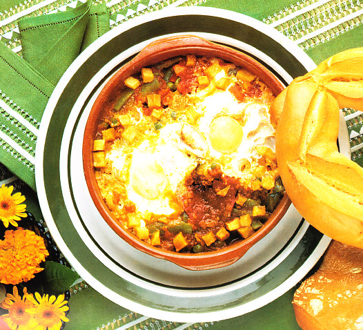Huevos a la flamenca