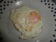 Huevos a la placha