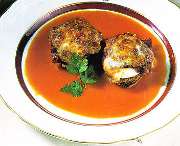 Huevos al gratén