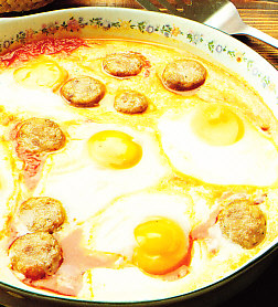 Huevos al plato