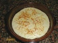 Huevos con bechamel